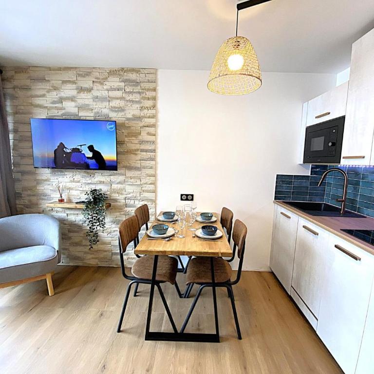 Résidence Le Pralin C - Studio rénové dans le quartier de Meribel Mottaret ski aux pieds. MAE-4523 - Estudio - 1