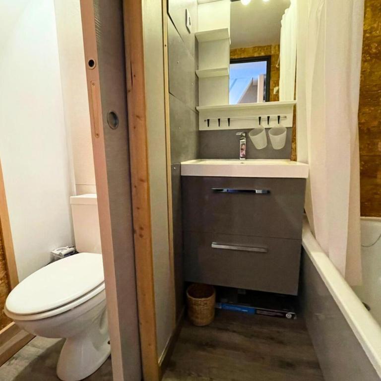 Résidence Argousier - Appartement chaleureux pour 4 à 100m des pistes MAE-5913 - Studio - 9