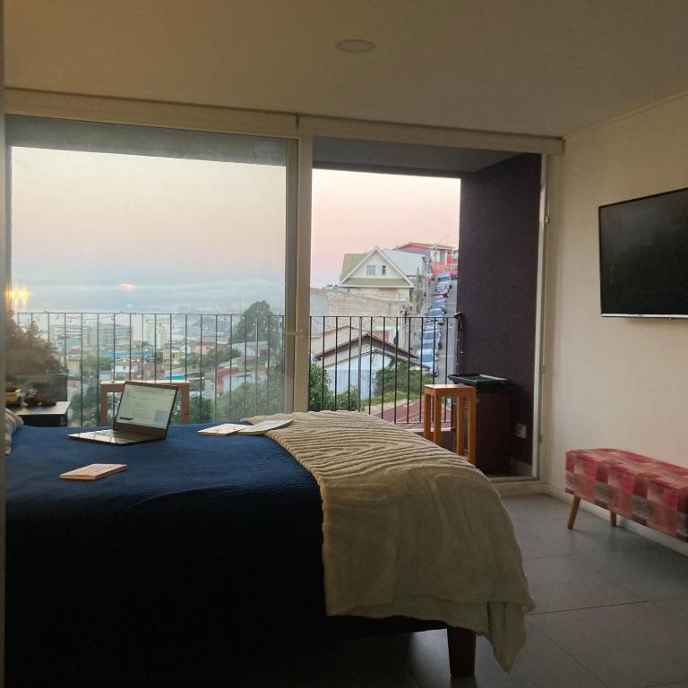 Departamento Valparaíso - vista y tranquilidad - One-Bedroom Apartment - 8