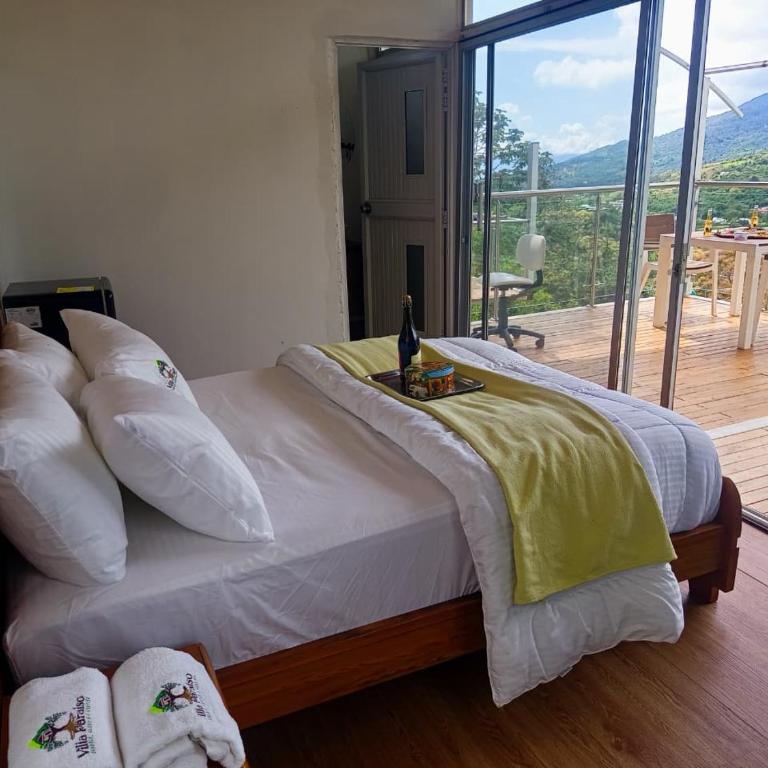 Cabaña Colibrí Silvania Cundinamarca - Habitación Doble con vistas a la montaña - 1