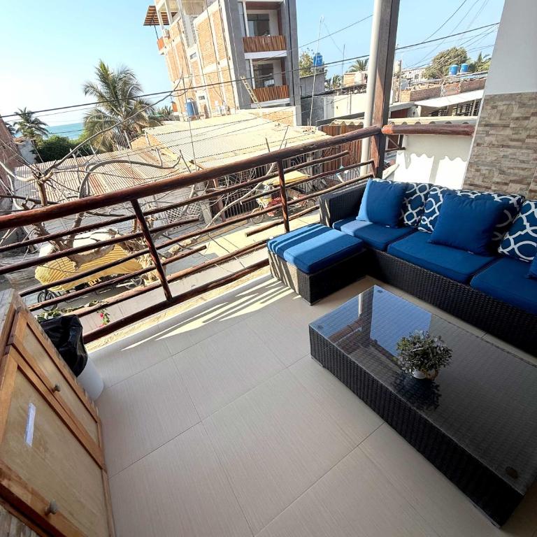 Casa Greemat 3Habs con AC, piscina y a pasos del mar - Three-Bedroom House - 15