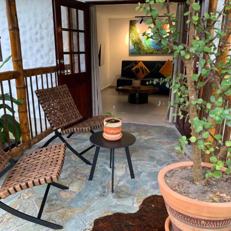Cabaña Cafetera El Rosal via Filandia-Alcalá - Apartamento - 5