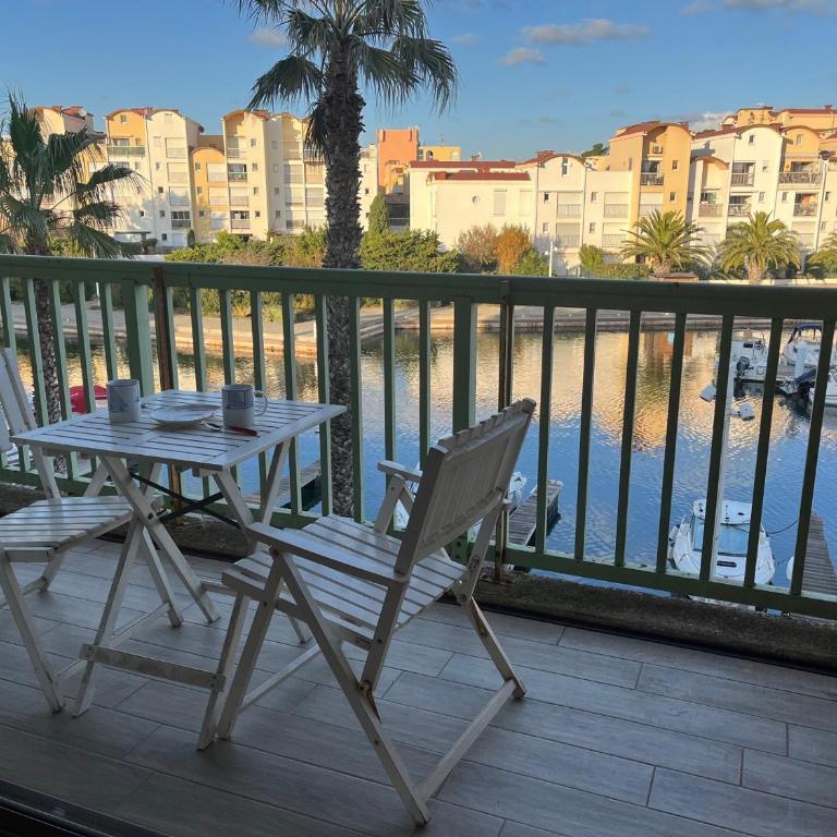 Gruissan - T2 cosy 4 pers - Proche port - FR-1-796-95 - Appartement - 1