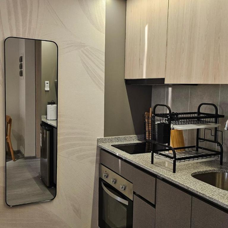 Santiago Centro King Suite cerca del Movistar Arena - One-Bedroom Apartment - 34