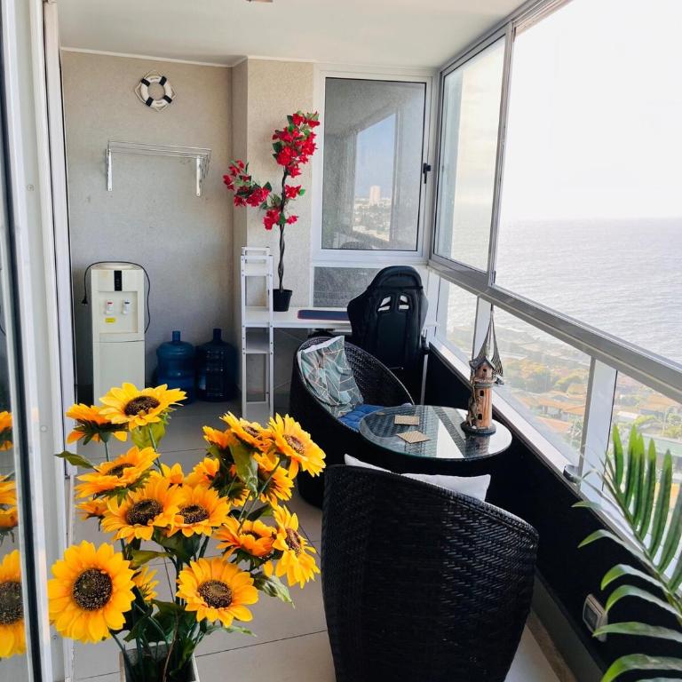 Acogedor departamento con vista al oceano - One-Bedroom Apartment - 5