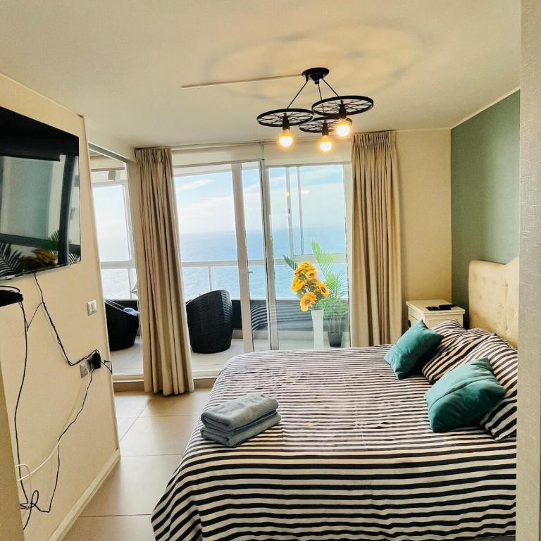 Acogedor departamento con vista al oceano - One-Bedroom Apartment - 22