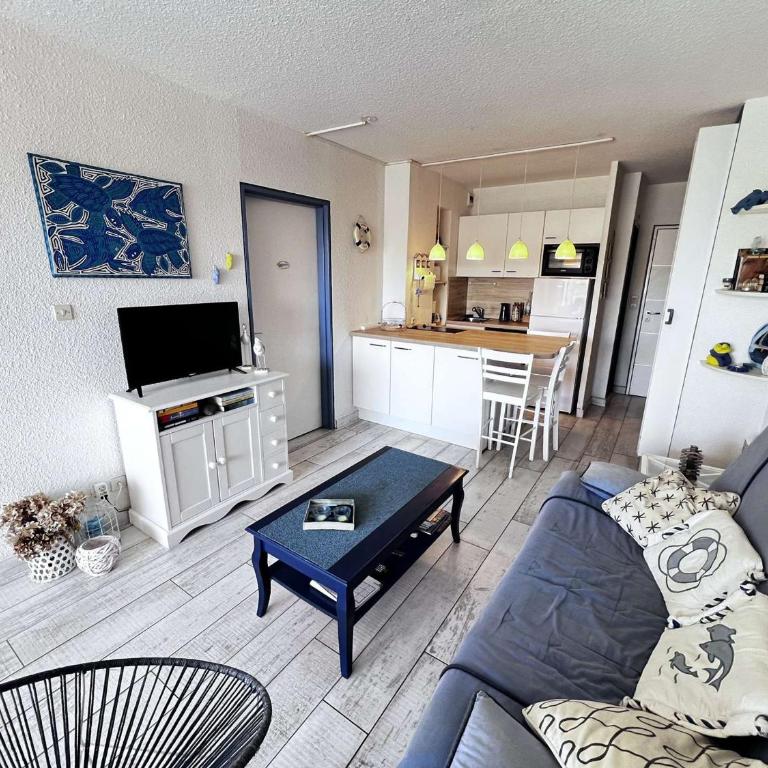 T2 Cabine avec Piscine et Parking, Animaux admis - FR-1-702-75 - Appartamento - 7
