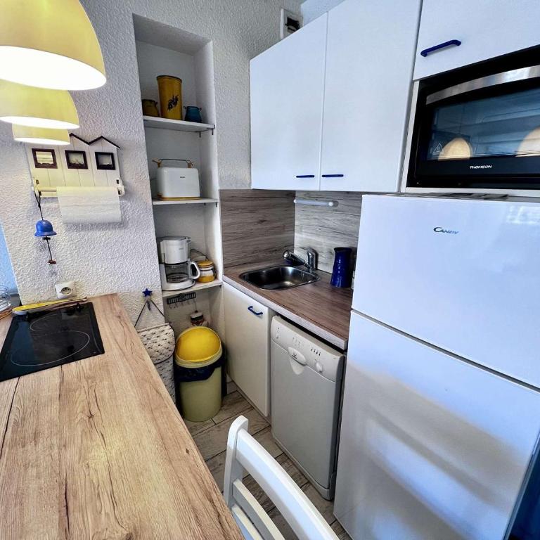T2 Cabine avec Piscine et Parking, Animaux admis - FR-1-702-75 - Appartamento - 11