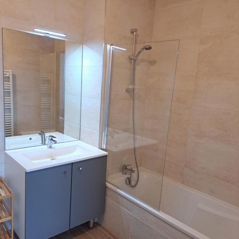 Iconic 343 , Superbe T2 climatisé, wifi, parking, terrasse 18m2 - Apartment mit 1 Schlafzimmer - 13