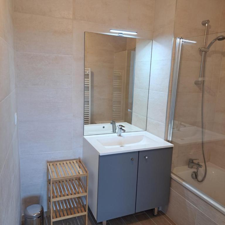 Iconic 343 , Superbe T2 climatisé, wifi, parking, terrasse 18m2 - Apartment mit 1 Schlafzimmer - 15
