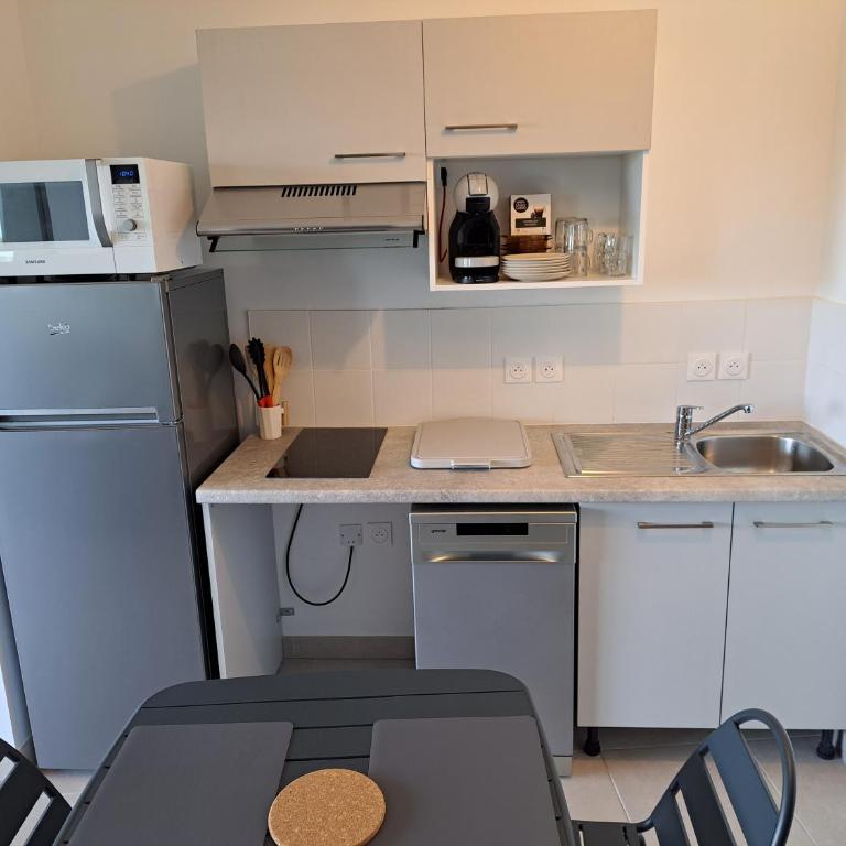 Iconic 343 , Superbe T2 climatisé, wifi, parking, terrasse 18m2 - Apartment mit 1 Schlafzimmer - 4