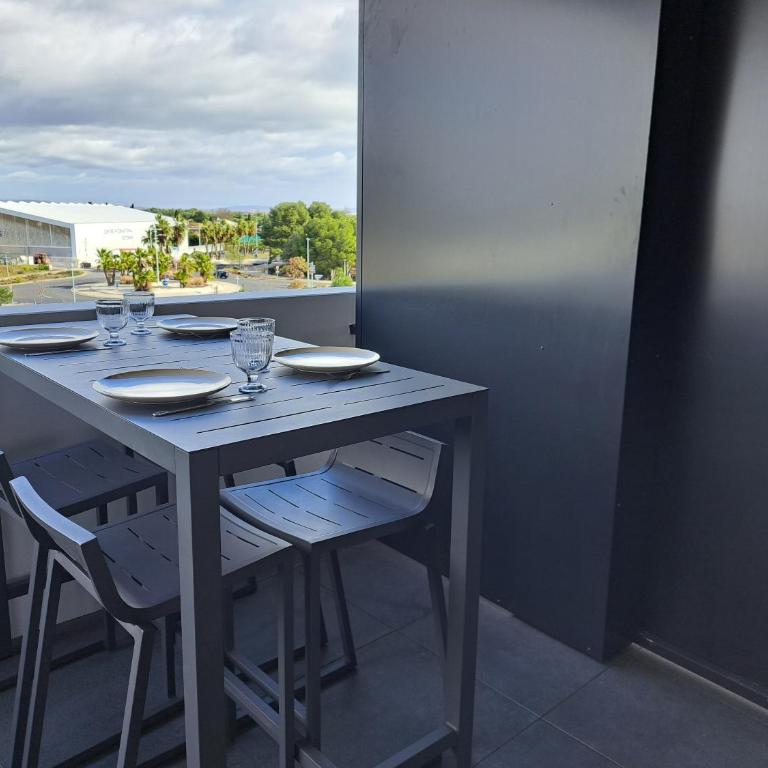 Iconic 343 , Superbe T2 climatisé, wifi, parking, terrasse 18m2 - Apartment mit 1 Schlafzimmer - 5