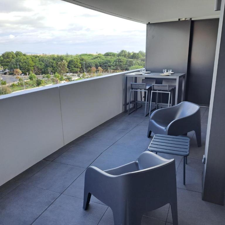 Iconic 343 , Superbe T2 climatisé, wifi, parking, terrasse 18m2 - Apartment mit 1 Schlafzimmer - 18