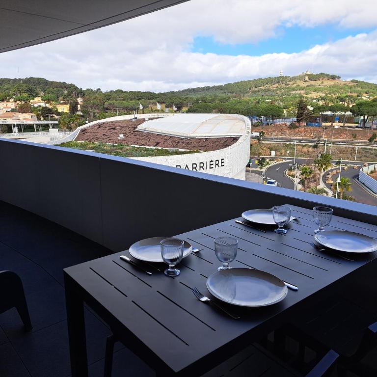 Iconic 343 , Superbe T2 climatisé, wifi, parking, terrasse 18m2 - Apartment mit 1 Schlafzimmer - 19