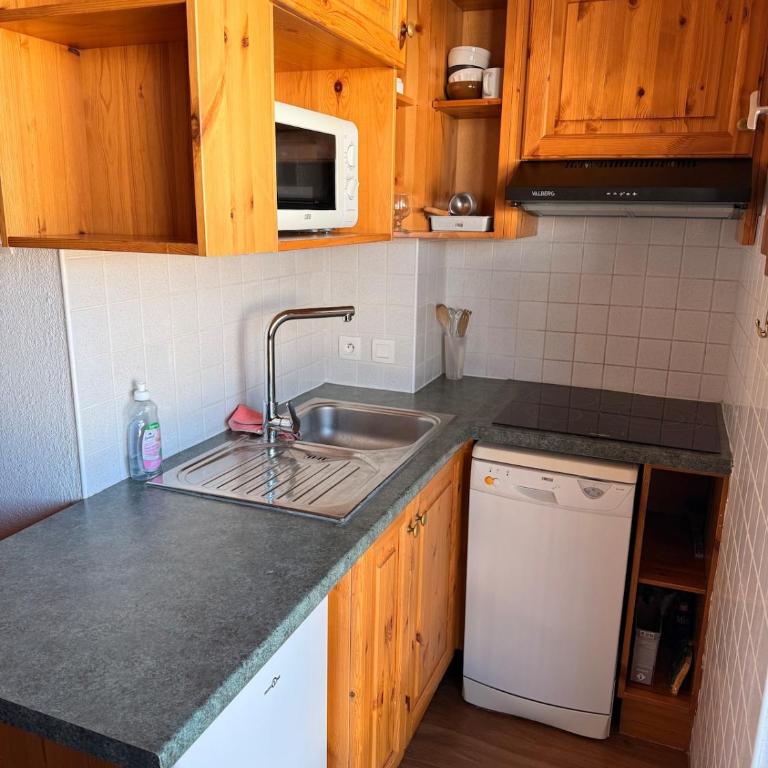 Snow Home Duplex La Plagne Village - Apartment mit 2 Schlafzimmern und Bergblick - 8