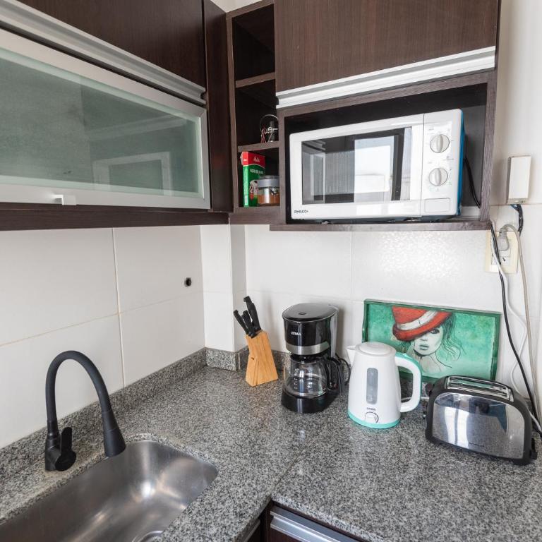 Depto 3 amb playa y centro - Two-Bedroom Apartment - 7