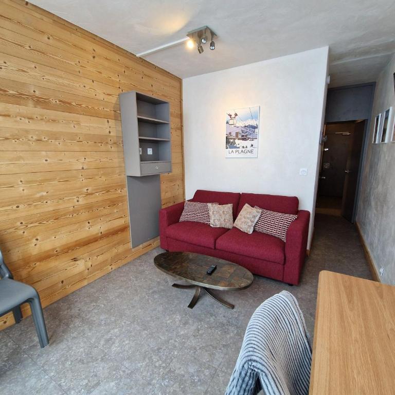 Studio chaleureux cabine · Accès pistes · Chiens admis - FR-1-181-2585 - Studio - 8