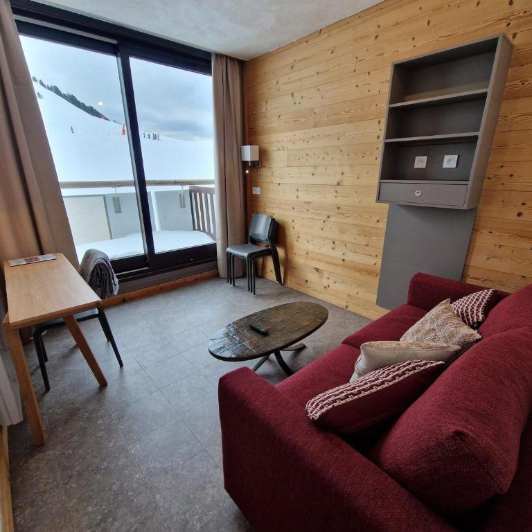 Studio chaleureux cabine · Accès pistes · Chiens admis - FR-1-181-2585 - Studio - 1