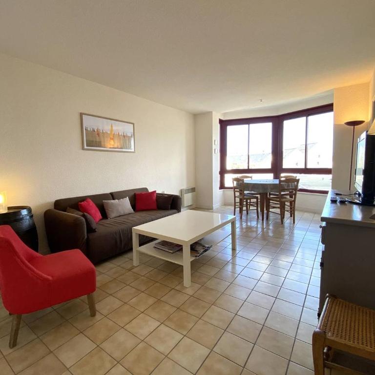 Appartement VUE MER à 200m de la plage de Trestraou à PERROS-GUIREC - Réf 507 - Appartamento con 2 Camere da Letto, Balcone e Vista mare - 2