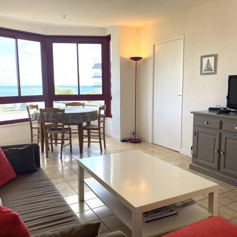 Appartement VUE MER à 200m de la plage de Trestraou à PERROS-GUIREC - Réf 507 - Appartamento con 2 Camere da Letto, Balcone e Vista mare - 12