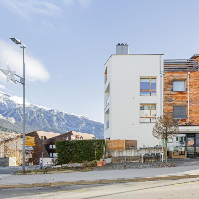 Bergstudio II I Flims Laax I Ski I Berg I Gratis Parkplatz - Studio-Apartment mit 1 Doppelbett - 45