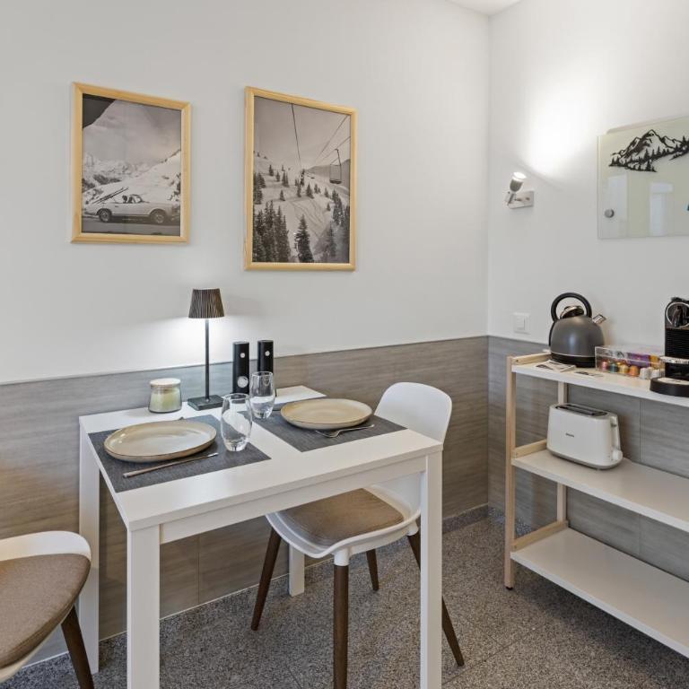 Bergstudio II I Flims Laax I Ski I Berg I Gratis Parkplatz - Studio-Apartment mit 1 Doppelbett - 19