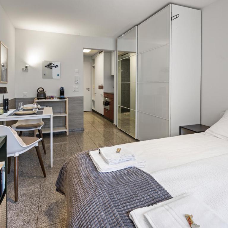 Bergstudio II I Flims Laax I Ski I Berg I Gratis Parkplatz - Studio-Apartment mit 1 Doppelbett - 15