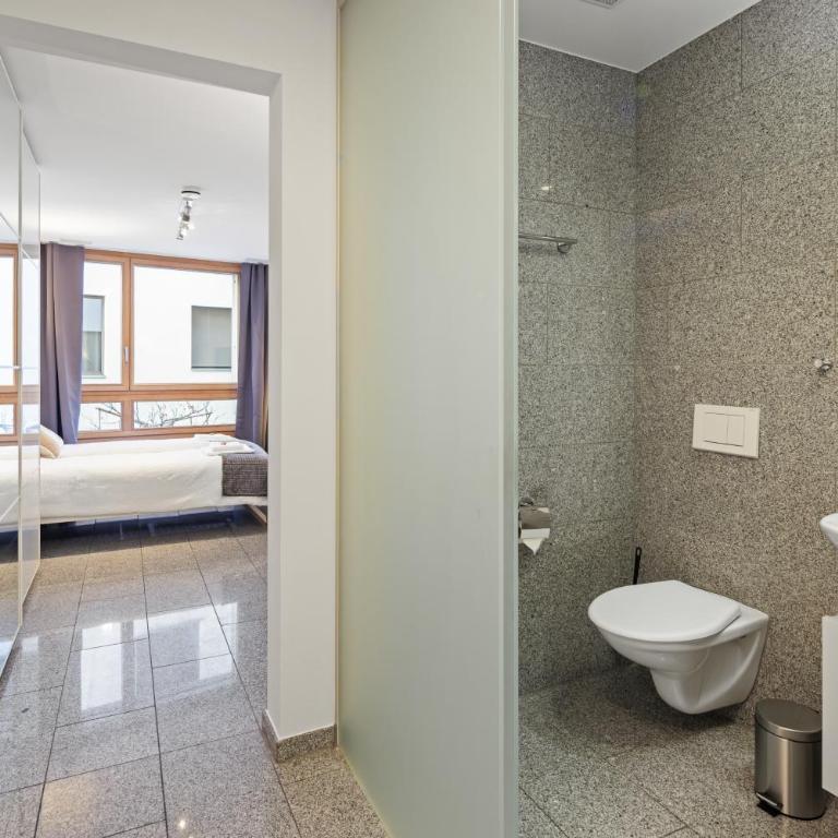 Bergstudio II I Flims Laax I Ski I Berg I Gratis Parkplatz - Studio-Apartment mit 1 Doppelbett - 40