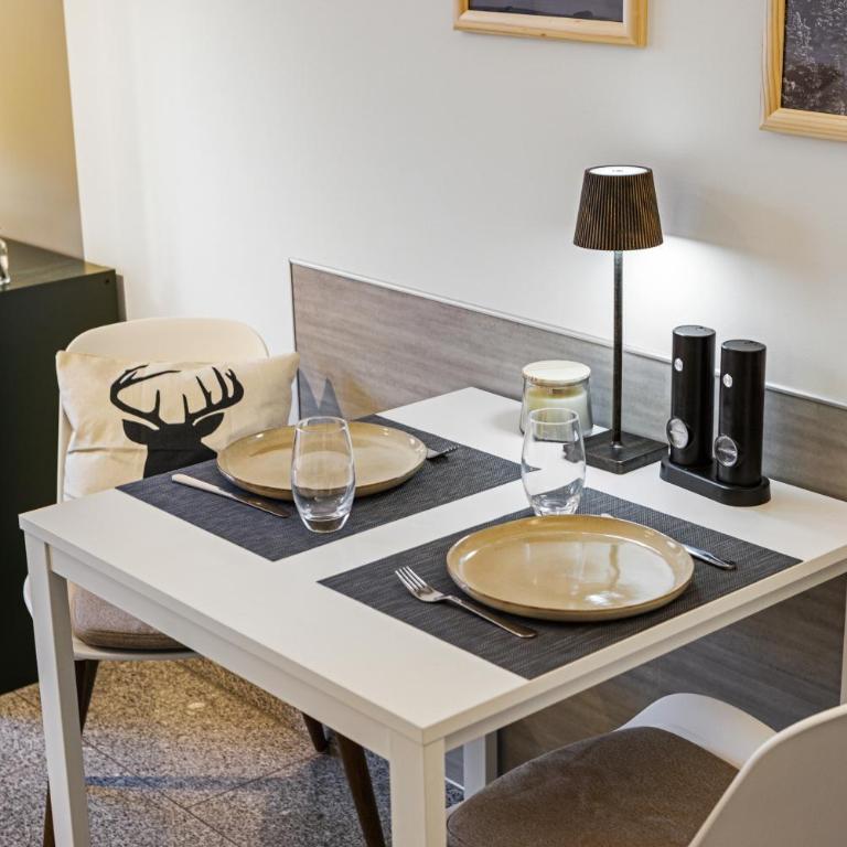Bergstudio II I Flims Laax I Ski I Berg I Gratis Parkplatz - Studio-Apartment mit 1 Doppelbett - 17