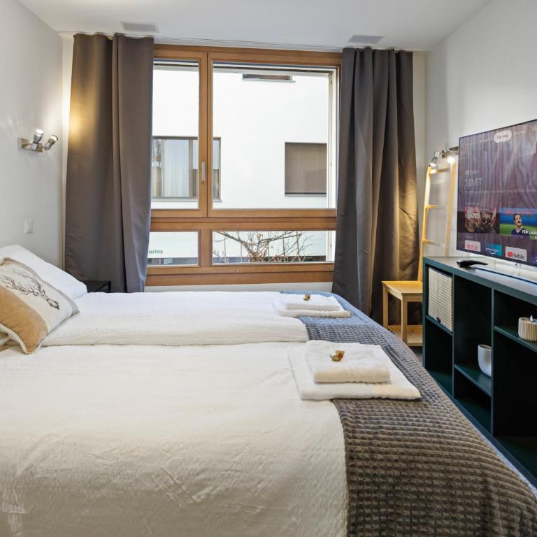 Bergstudio II I Flims Laax I Ski I Berg I Gratis Parkplatz - Studio-Apartment mit 1 Doppelbett - 9