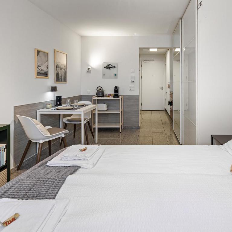 Bergstudio II I Flims Laax I Ski I Berg I Gratis Parkplatz - Studio-Apartment mit 1 Doppelbett - 14
