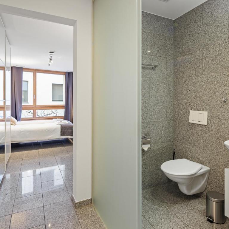 Bergstudio II I Flims Laax I Ski I Berg I Gratis Parkplatz - Studio-Apartment mit 1 Doppelbett - 41