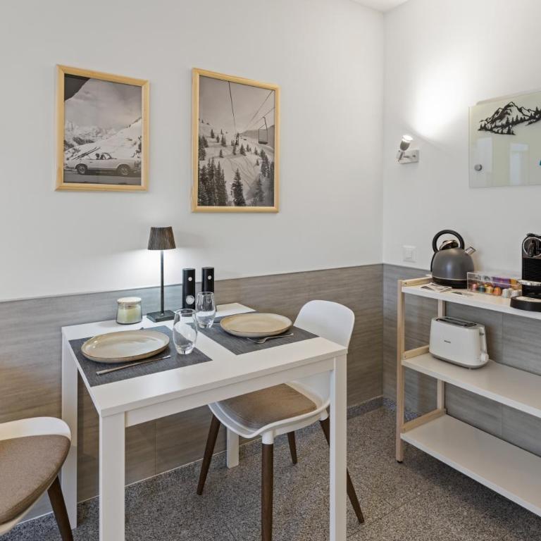 Bergstudio II I Flims Laax I Ski I Berg I Gratis Parkplatz - Studio-Apartment mit 1 Doppelbett - 18