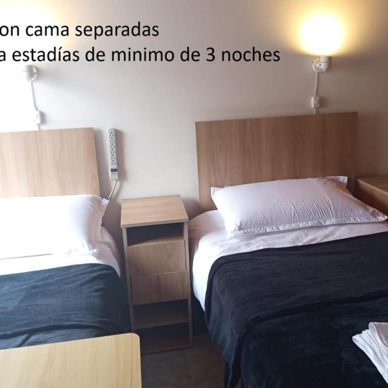 Cuarto con Cama King y Smart TV en apartamento compartido en Tunja - Habitación Doble Grande - 1 o 2 camas - 5