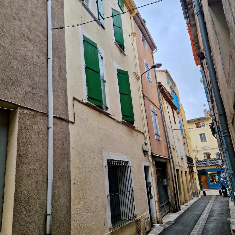 Studios Scandinaves rénovés au Centre Narbonne Wi-Fi - One-Bedroom Apartment - 5