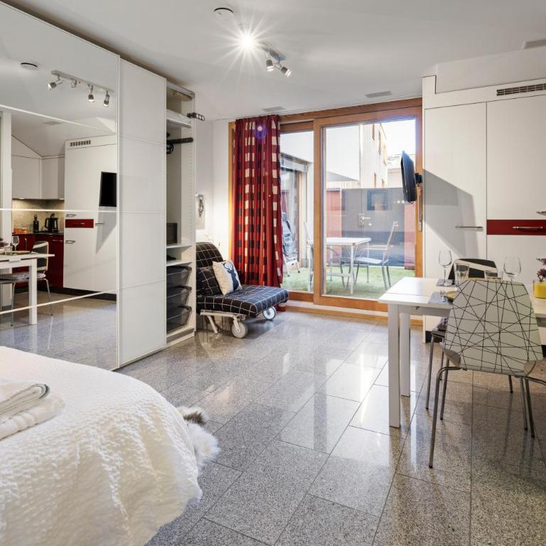 Bergstudio III I Flims Laax I Ski I Berg I Gratis Parkplatz - Apartment mit 1 Schlafzimmer und Gemeinschaftsterrasse - 35