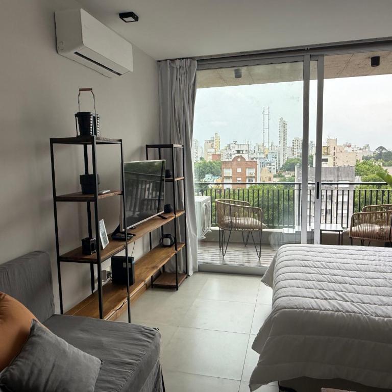 Departamento Estudio Deluxe - Apartamento con balcón - 12