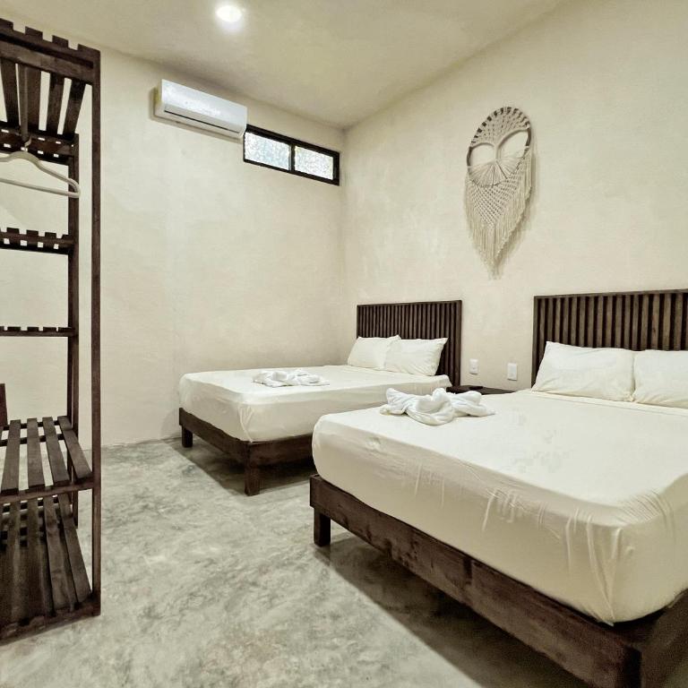Hotel Lydna Ki'n - Habitación Doble - 2 camas - 10