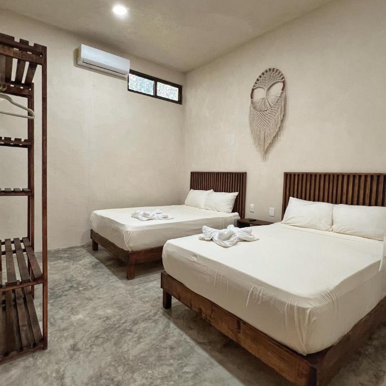 Hotel Lydna Ki'n - Habitación Doble - 2 camas - 2