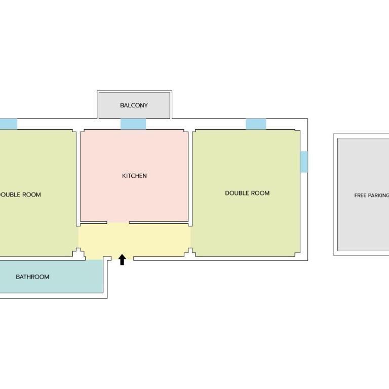 New Pisano House - Free Parking, Bologna - Two-Bedroom Apartment - 24