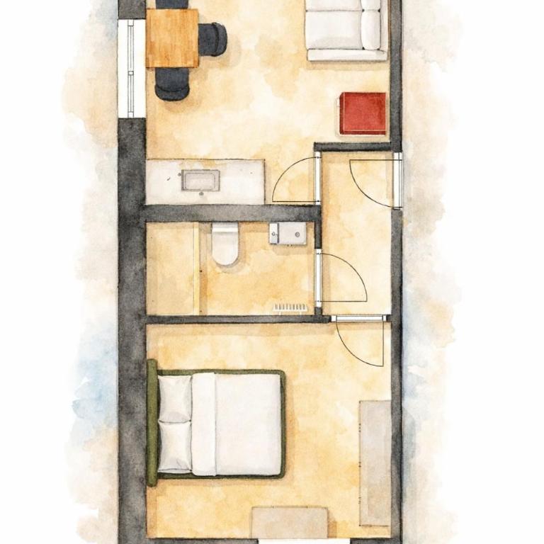 Central Hideaway - Studio-Apartment - 16