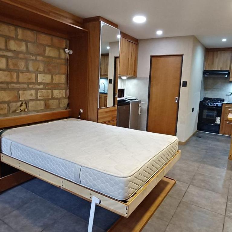 Cabañas km7 Bariloche - Estudio con bañera de hidromasaje - 12