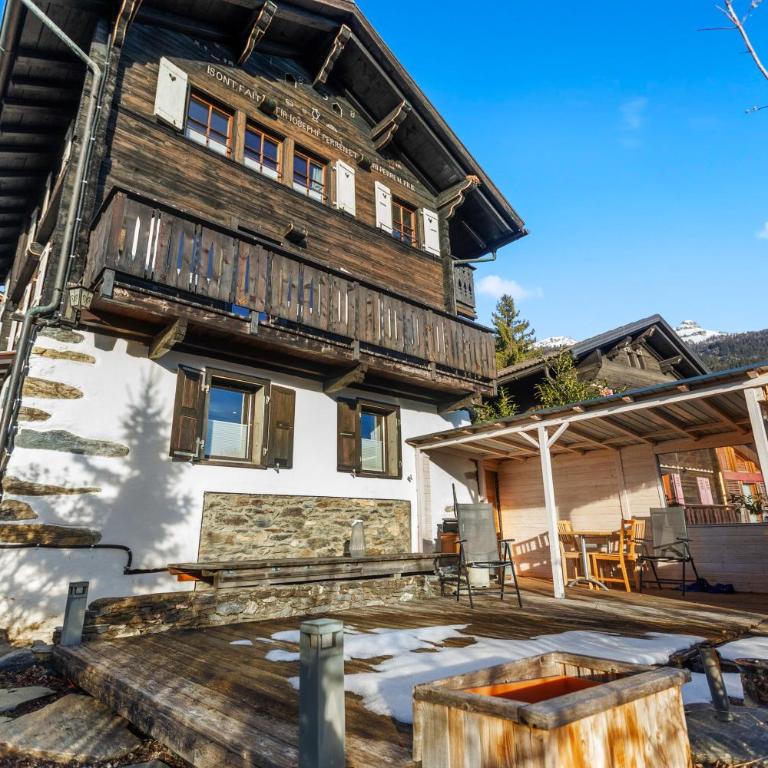 Historic Charming House 10 min from Crans-Montana - Chalet 3 Chambres - 74