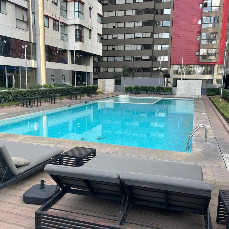 Beguest Soumaya Full Amenities - Two-Bedroom Apartment with Garden View - 1