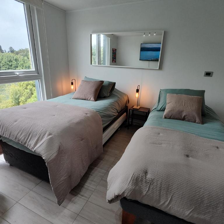 Departamento Isla Teja Wifi 352 Mb Vista Humedal - One-Bedroom Apartment - 1