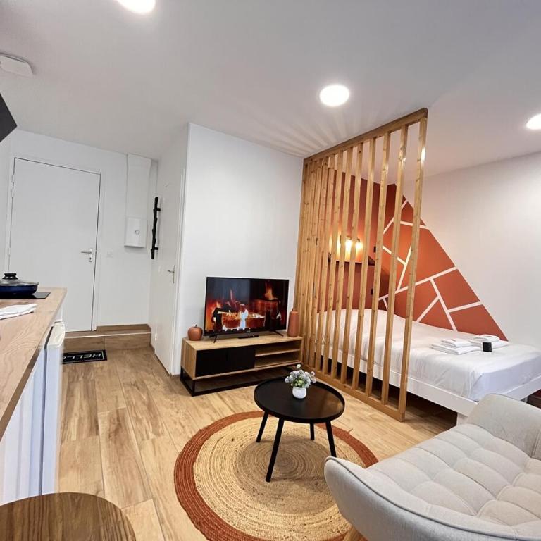 Paris 21 - Studio charmant proche du centre-ville - Apartment mit 1 Schlafzimmer - 9
