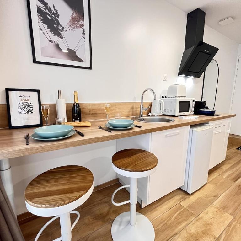 Paris 21 - Studio charmant proche du centre-ville - Apartment mit 1 Schlafzimmer - 10