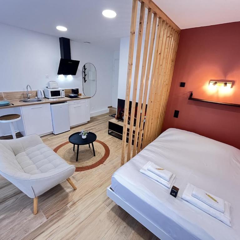 Paris 21 - Studio charmant proche du centre-ville - Apartment mit 1 Schlafzimmer - 12