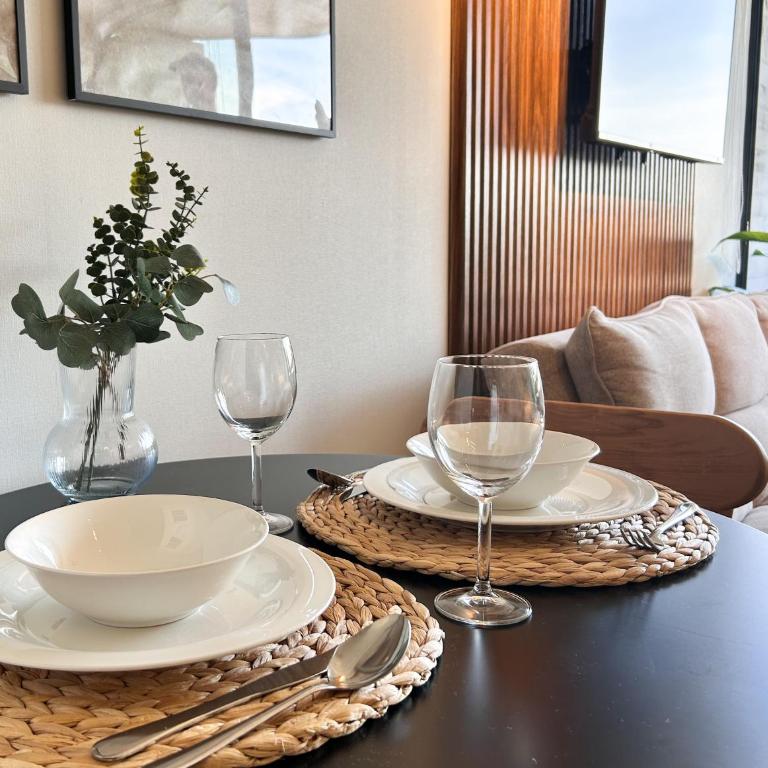 Santiago Centro King Suite cerca del Movistar Arena - One-Bedroom Apartment - 47