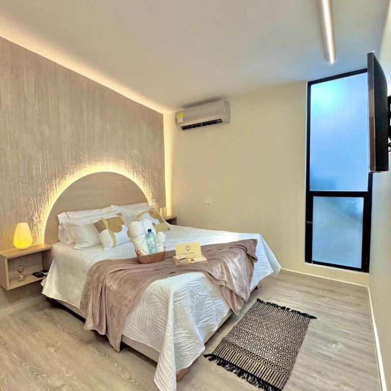 Casa Kereht Cali - Habitación con cama grande - 12